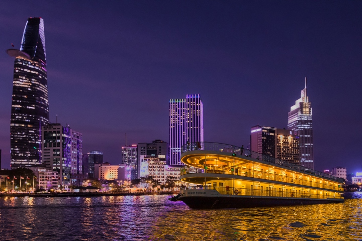 Ho Chi Minh City By Night - Traditional Dinner Cruise Luxury Group Tour