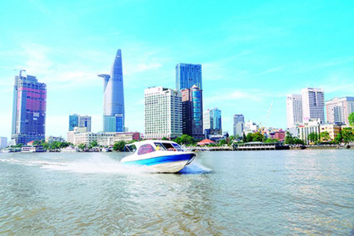 Speed-boating On An Afternoon In The Famous Cu Chi Tunnels