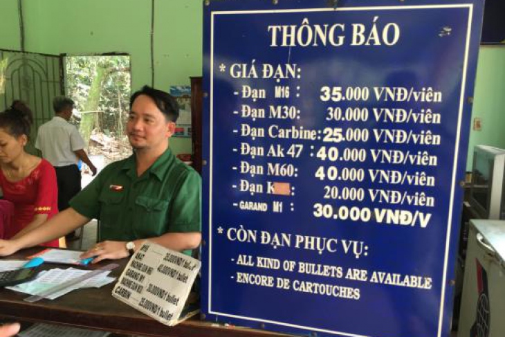 Cu Chi Tunnels Shooting Range