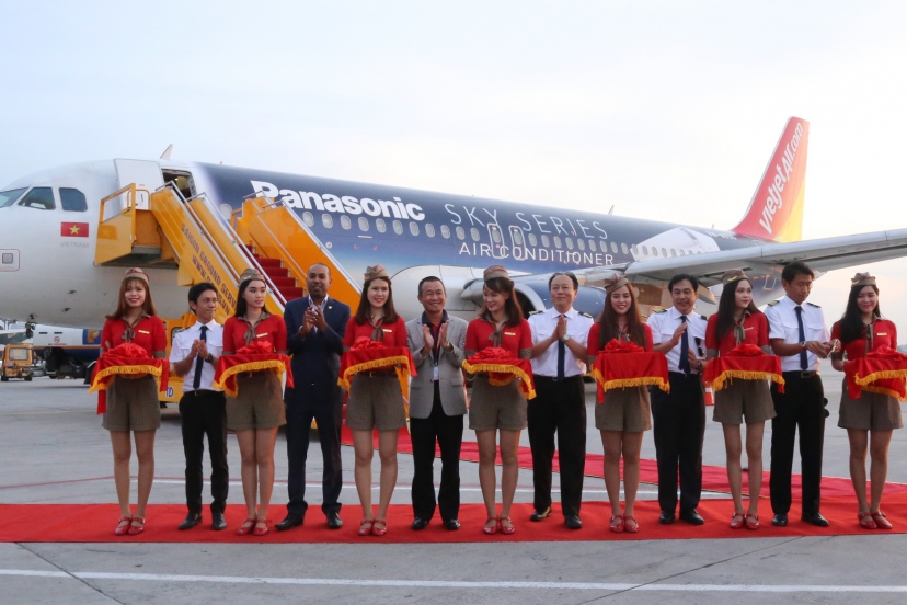  Panasonic’s SKY Series Featured On Vietjet Aircraft